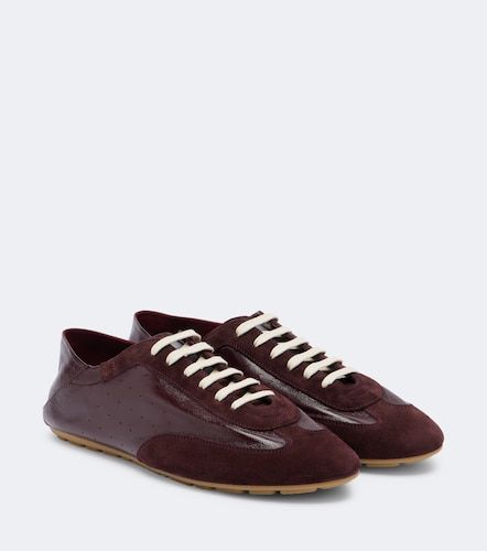 Baskets Lewis en cuir et daim - Saint Laurent - Modalova