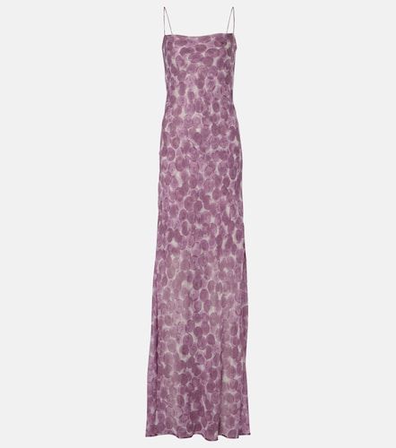 Robe nuisette imprimée en soie - Dries Van Noten - Modalova