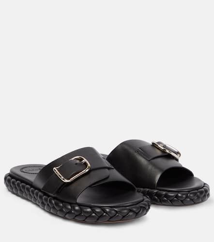 Mules Pip en cuir - Chloé - Modalova