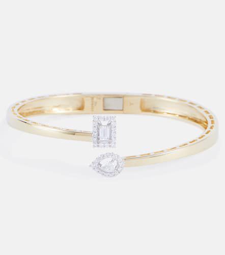 Jonc en or 18 ct et diamants - Yeprem - Modalova