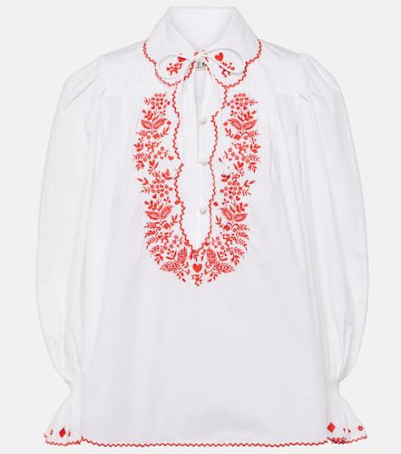 Alémais Blouse Hearts brodée en coton - Alemais - Modalova