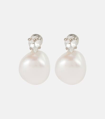 Boucles d’oreilles à cristaux et perles - Simone Rocha - Modalova