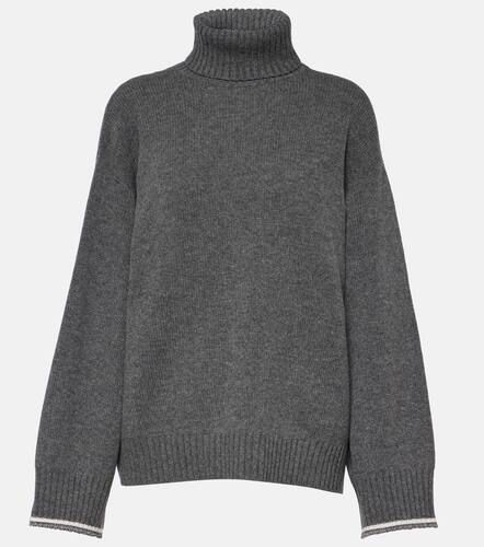 Pull en laine, cachemire et soie - Brunello Cucinelli - Modalova