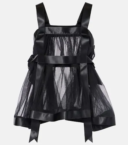 Noir Kei Ninomiya Top en tulle - Noir Kei Ninomiya - Modalova