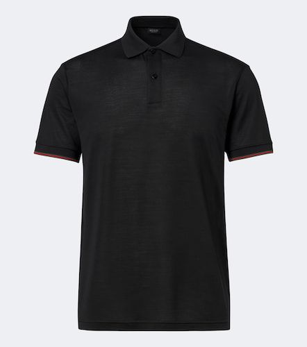 Gucci Polo Web Stripe en soie - Gucci - Modalova