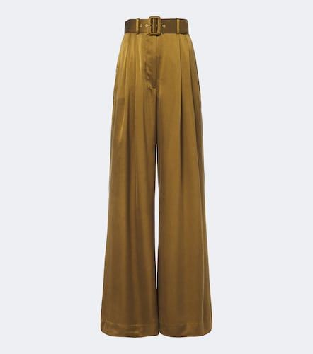 Zimmermann Pantalon ample en soie - Zimmermann - Modalova