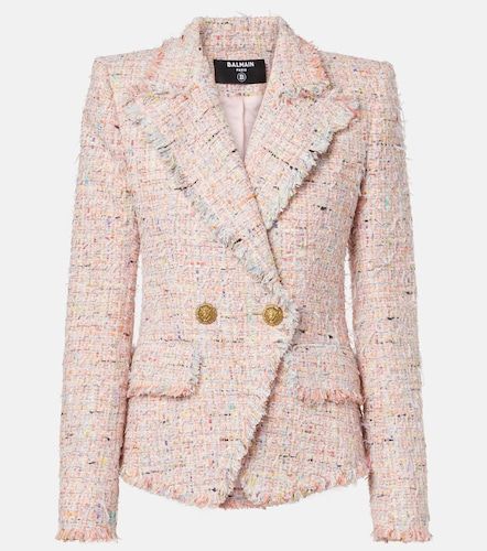 Balmain Veste en tweed - Balmain - Modalova