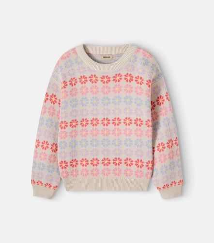 Pull Harlow en jacquard de coton - Wheat - Modalova