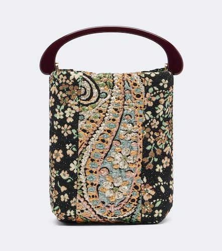 Sac Crisp Micro à fleurs - Dries Van Noten - Modalova