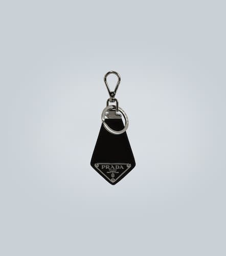 Prada Porte-clés en cuir avec logo - Prada - Modalova