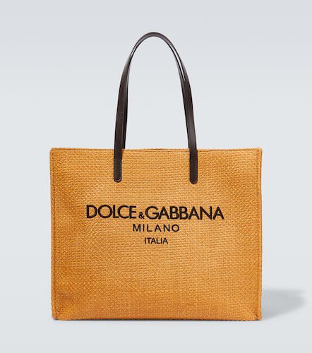 Cabas imprimé en toile - Dolce&Gabbana - Modalova