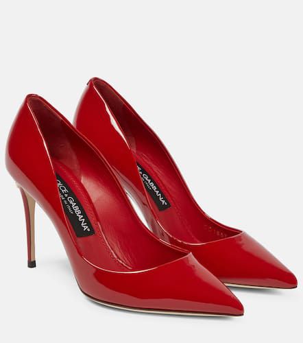 Escarpins Cardinale en cuir verni - Dolce&Gabbana - Modalova