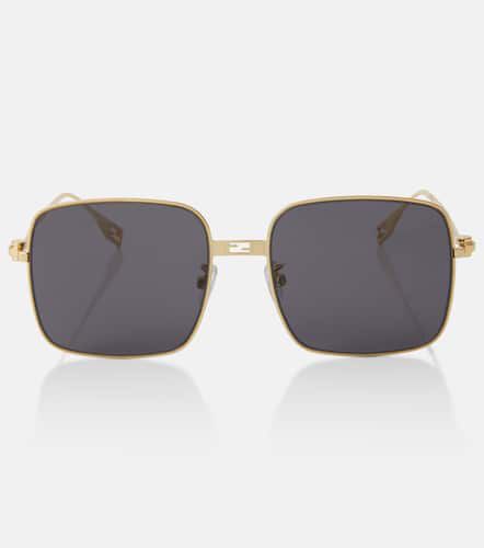 Lunettes de soleil carrées oversize - Fendi - Modalova