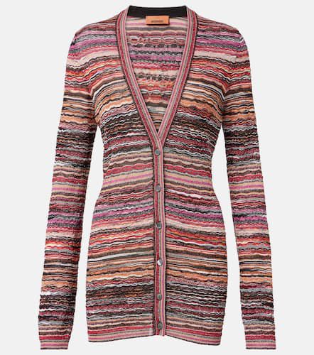 Missoni Cardigan rayé en lamé - Missoni - Modalova