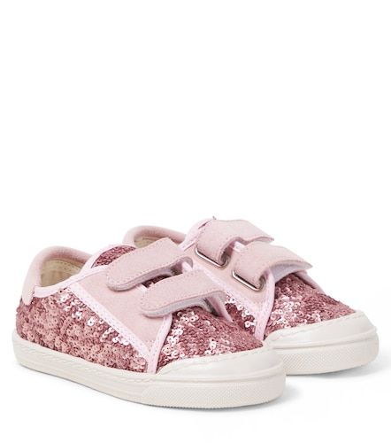 PèPè Baskets en daim à sequins - PePe - Modalova