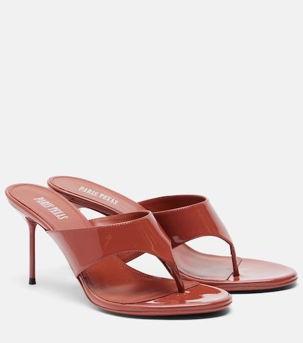 Mules Lidia en cuir verni - Paris Texas - Modalova