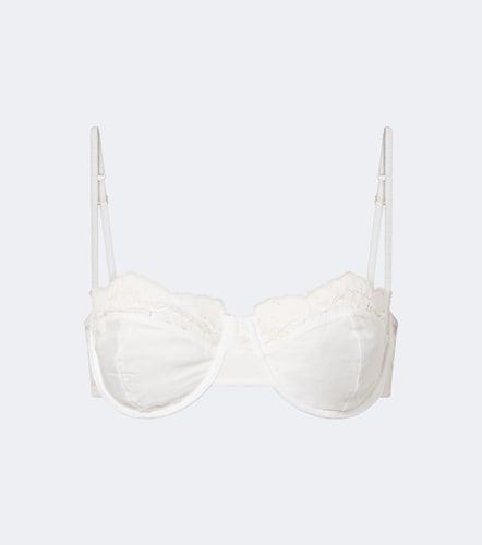 Brassière en coton à dentelle - Montce - Modalova