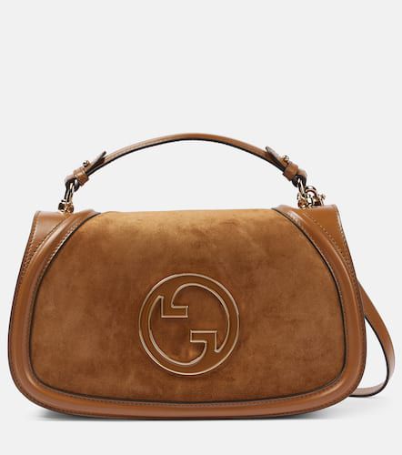 Gucci Sac Blondie Medium en daim - Gucci - Modalova