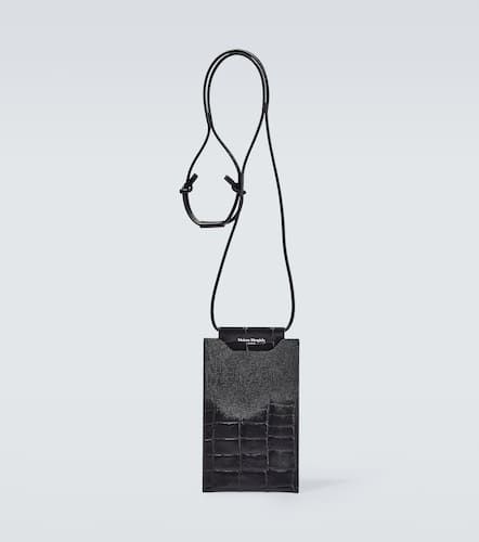 Pochette pour téléphone en cuir embossé - Maison Margiela - Modalova