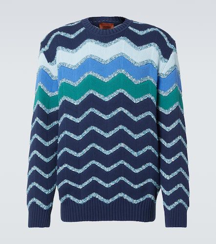 Pull Zigzag en coton mélangé - Missoni - Modalova