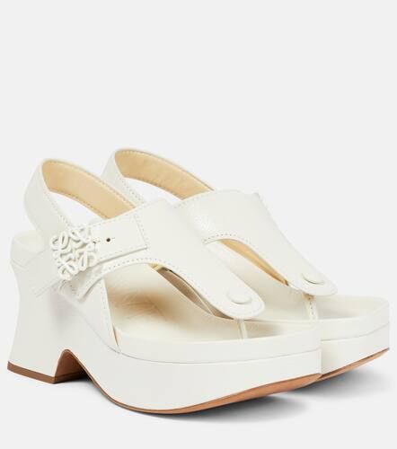 Sandales Ease à plateforme en cuir - Loewe - Modalova