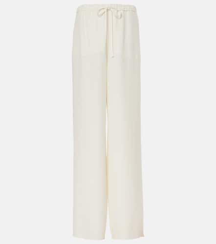 Pantalon ample à taille haute en Cady Couture - Valentino - Modalova