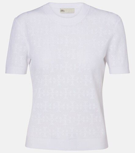 Pull T Monogram en jacquard - Tory Burch - Modalova