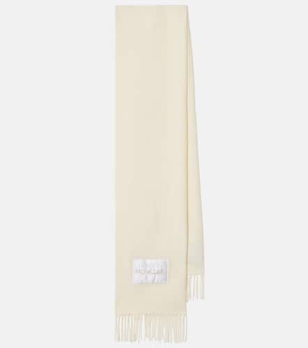 charpe en laine vierge  logo - Moncler - Modalova
