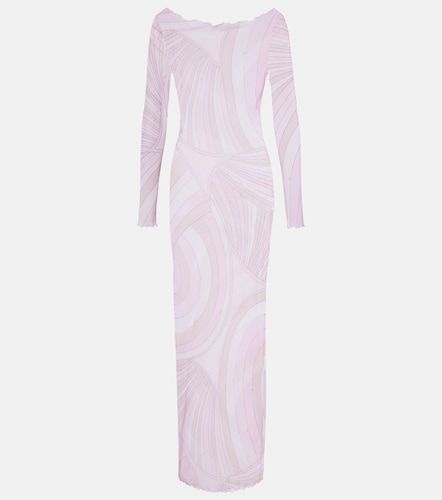 Pucci Robe longue Iride en tulle - Pucci - Modalova