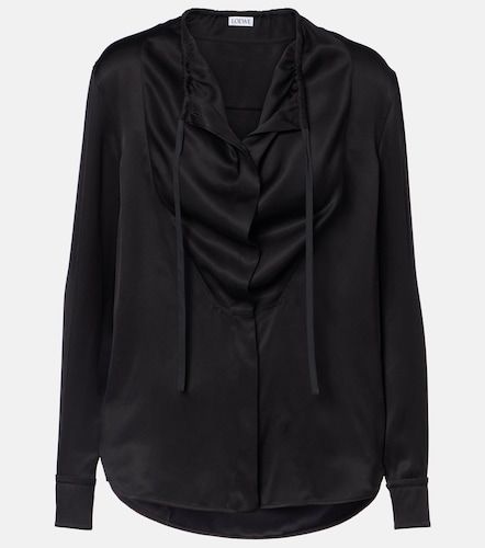 Loewe Blouse en satin de soie - Loewe - Modalova