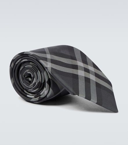 Homme Cravates Cravates Burberry Cravate En Soie Imprimé Carreaux manston 70 Mm Burberry pour homme en coloris Blanc 