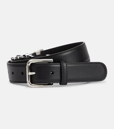 X Kim – Ceinture en cuir à logo - Dolce&Gabbana - Modalova