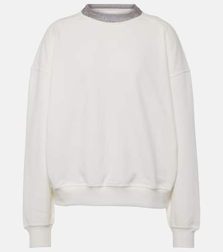 Sweat-shirt Glitter en coton mélangé - Brunello Cucinelli - Modalova