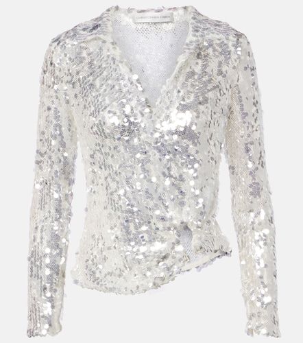 Top Opaline à sequins - Christopher Esber - Modalova