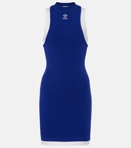 Robe Medusa en coton mélangé - Versace - Modalova
