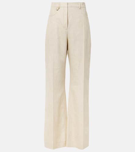 Pantalon droit Sauge à taille haute - Jacquemus - Modalova