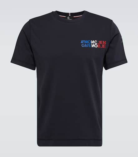T-shirt Day-Namic Tricolor en coton - Moncler Grenoble - Modalova