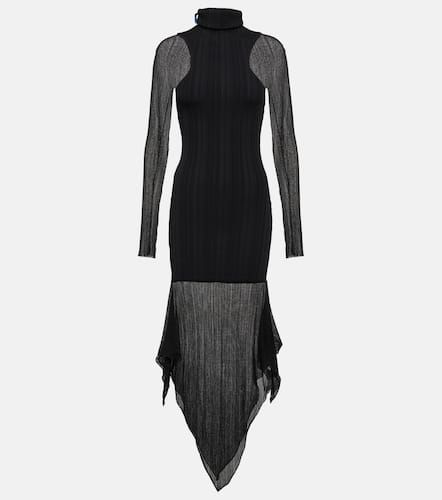 Mugler Robe midi asymétrique - Mugler - Modalova