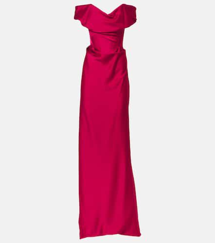 Robe longue Nova Cocotte en satin - Vivienne Westwood - Modalova