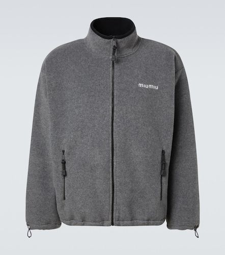 Miu Miu Sweat-shirt à logo - Miu Miu - Modalova