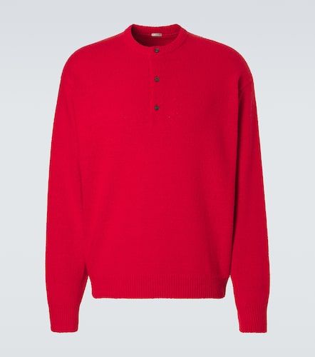 A.Presse Pull Henley en soie - A.Presse - Modalova