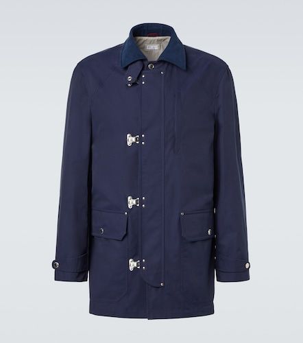 Veste imperméable en coton mélangé - Brunello Cucinelli - Modalova