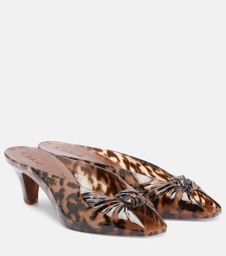 Chloé Mules Chloé Jelly à motif léopard - Chloe - Modalova