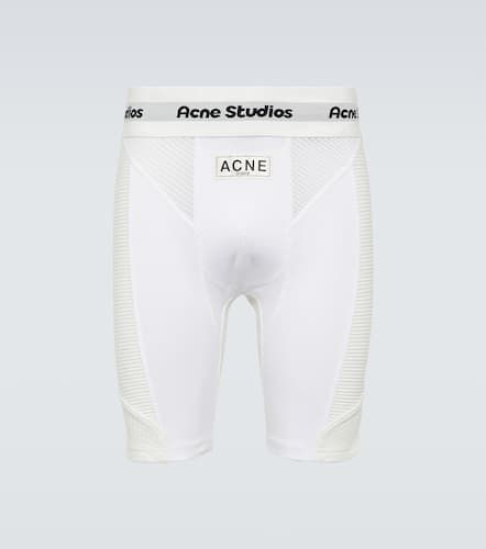 Acne Studios Short cycliste à logo - Acne Studios - Modalova