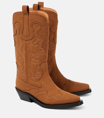 Bottines santiags en synthtique - Ganni - Modalova