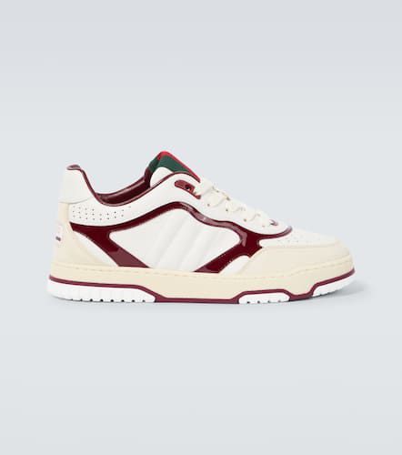 Gucci Baskets Re-Web en cuir - Gucci - Modalova