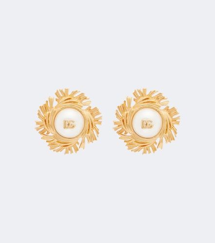 Boucles d'oreilles à clip DG - Dolce&Gabbana - Modalova