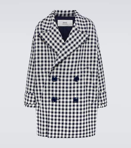 Ami Paris Manteau oversize en laine - Ami Paris - Modalova