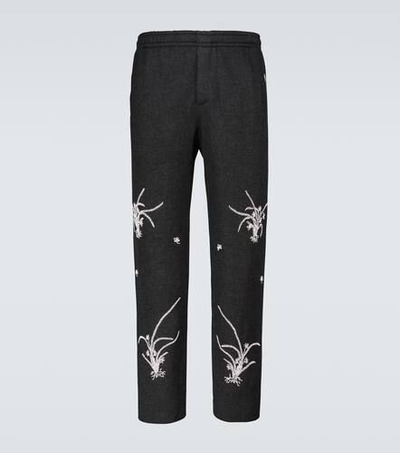Pantalon de survêtement Garden en laine mérinos - Bode - Modalova