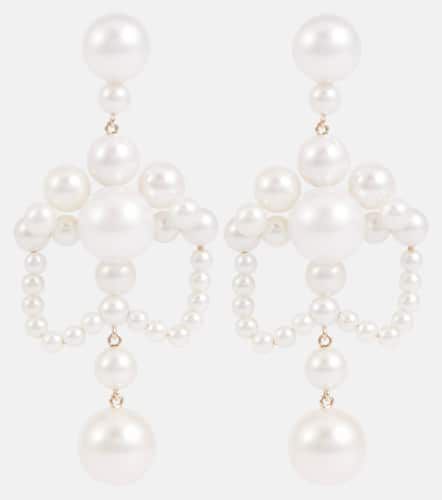 Boucles d’oreilles Grand Chateau de Perles en or 14 ct et perles - Sophie Bille Brahe - Modalova